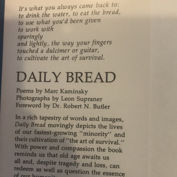 To celebrate aging! Poetry Beautiful EUC hardback. Beautiful photography. - Picture 3 of 12